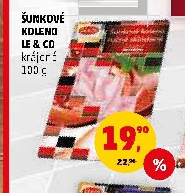Šunkové koleno Le & Co