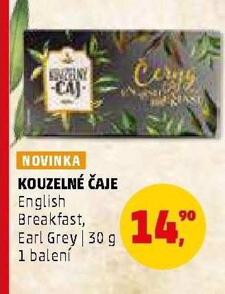 Kouzelné čaje English Breakfast, Earl Grey 30 g