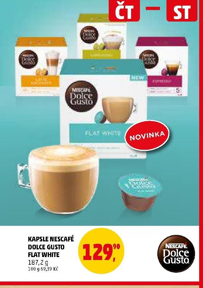 Kapsle Nescafé Dolce Gusto Flat White
