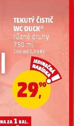 WC Duck Tekutý čistič