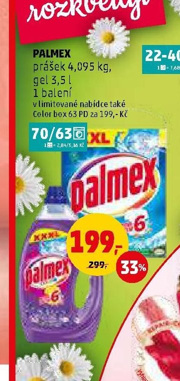 Palmex prací prášek/gel