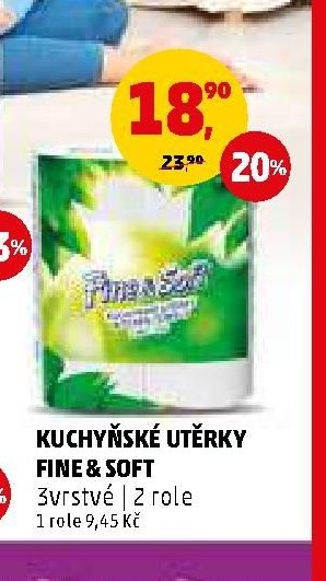 Kuchyňské utěrky Fine & Soft
