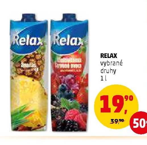 RELAX vybrané druhy 1 l