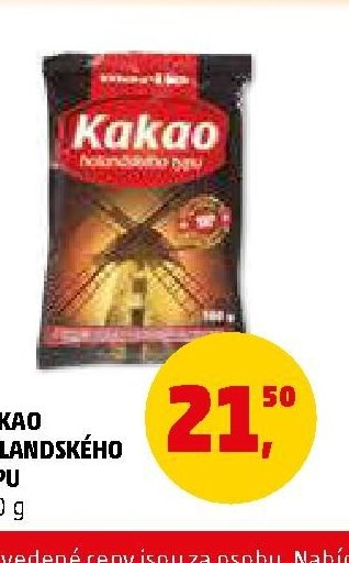 KAKAO HOLANDSKÉHO TYPU 100 g