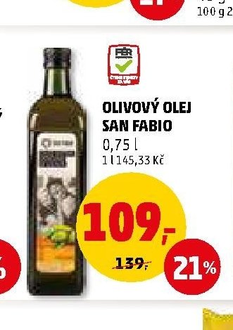 OLIVOVÝ OLEJ SAN FABIO