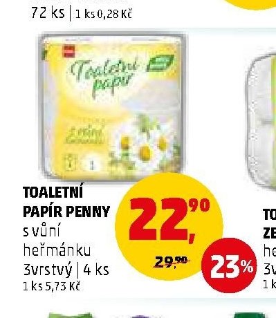 Toaletní papír Penny