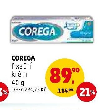 Corega fixační krém