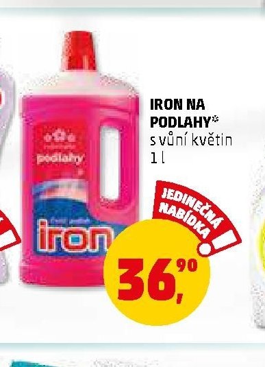 IRON NA PODLAHY s vůní květin