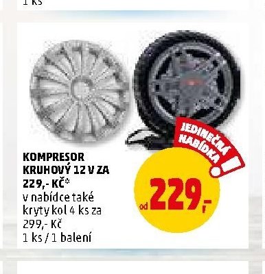 KOMPRESOR KRUHOVÝ 12 V ZA