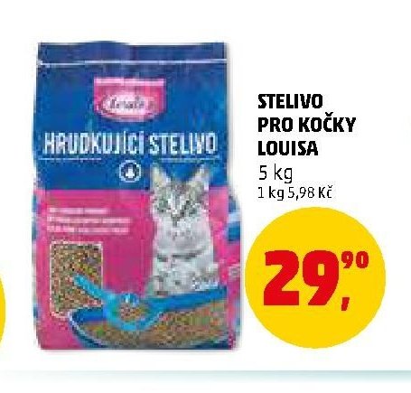 Stelivo pro kočky Louisa