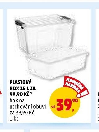 Plastový box 15 l