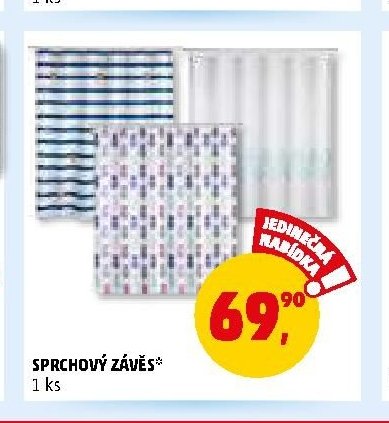 Sprchový závěs