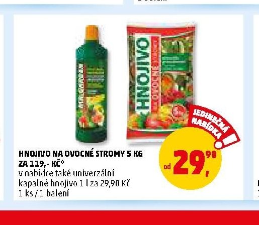 Hnojivo na ovocné stromy 5 kg