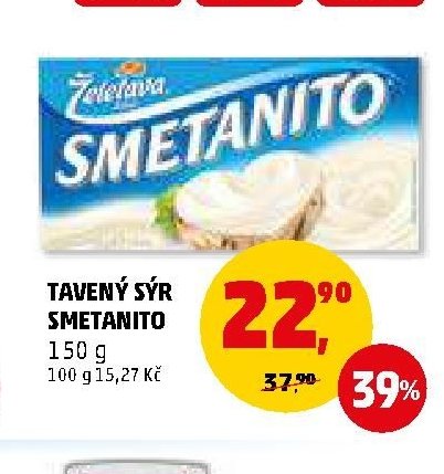Tavený sýr Smetanito