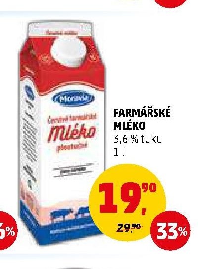 Farmářské mléko
