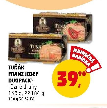 Tuňák Franz Josef Duopack