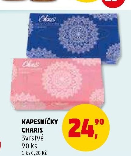 Kapesníčky Charis