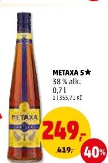 Brandy 5* Metaxa