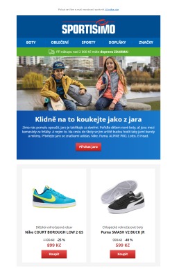 akční leták Sportisimo 3.3.2020-9.3.2020