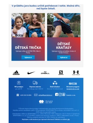 akční leták Sportisimo 3.3.2020-9.3.2020