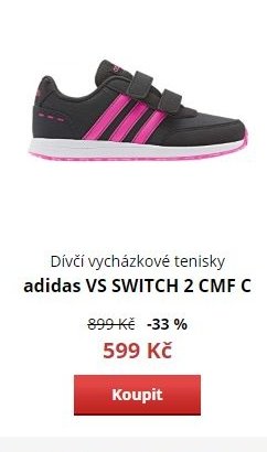 Dívčí vycházkové tenisky adidas VS SWITCH 2 CMF C