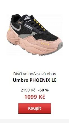 Dívčí volnočasová obuv Umbro PHOENIX LE