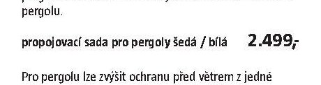 propojovací sada pro pergoly šedá / bílá - BAUHAUS akcniletaky.com