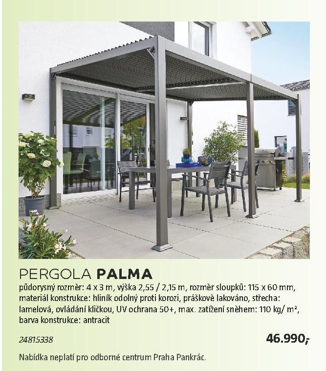 PERGOLA PALMA - BAUHAUS akcniletaky.com