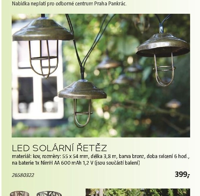 LED SOLÁRNÍ ŘETĚZ - BAUHAUS akcniletaky.com