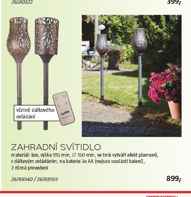 ZAHRADNÍ SVÍTIDLO - BAUHAUS akcniletaky.com