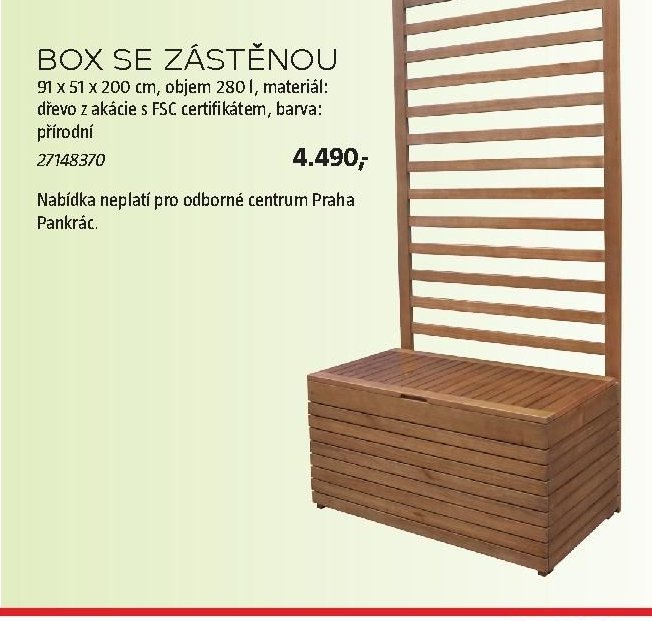 BOX SE ZÁSTĚNOU - BAUHAUS akcniletaky.com