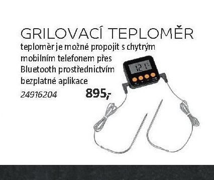 GRILOVACÍ TEPLOMĚR (Bluetooth) - BAUHAUS akcniletaky.com