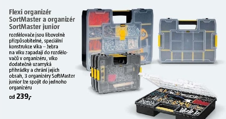 Flexi organizér SortMaster a organizér SortMaster junior - BAUHAUS akcniletaky.com