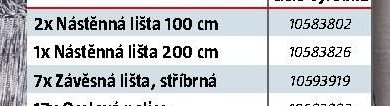 Nástěnná lišta 200 cm - BAUHAUS akcniletaky.com