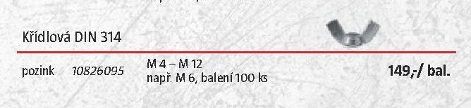 Křídlová DIN 314 - BAUHAUS akcniletaky.com