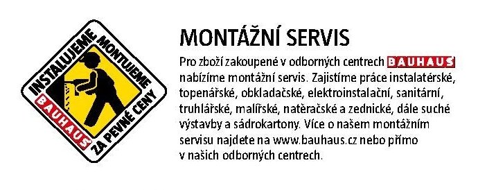 MONTÁŽNÍ SERVIS - BAUHAUS akcniletaky.com