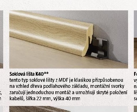 Soklová lišta K40** - BAUHAUS akcniletaky.com