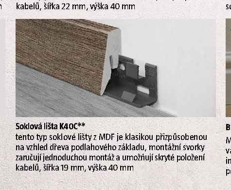 Soklová lišta K40C** - BAUHAUS akcniletaky.com