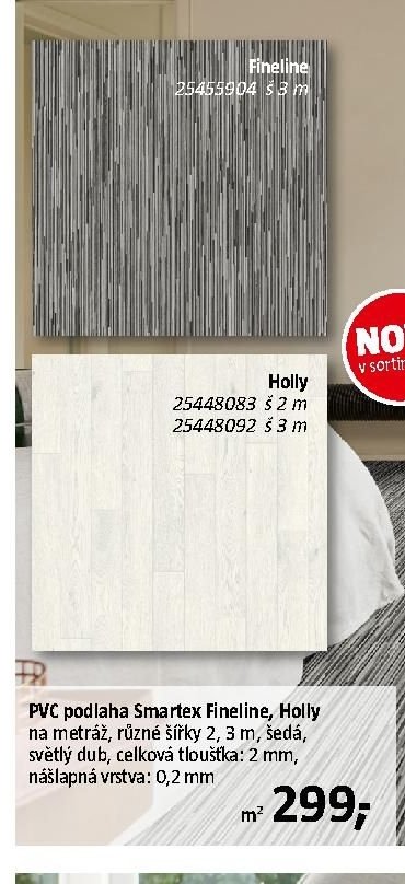PVC podlaha Smartex Fineline, Holly - BAUHAUS akcniletaky.com