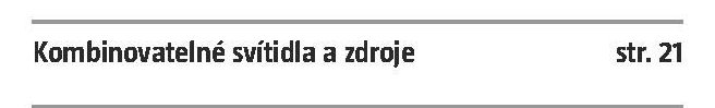 Kombinovatelné svítidla a zdroje - BAUHAUS akcniletaky.com