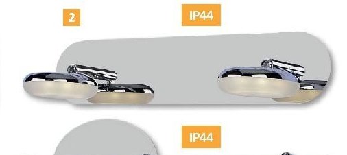 LED nástěnné svítidlo OHIO 2 - BAUHAUS akcniletaky.com