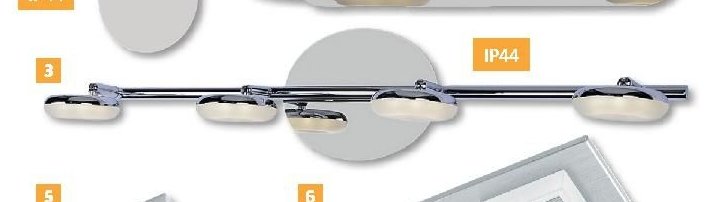 LED nástěnné svítidlo OHIO 4 - BAUHAUS akcniletaky.com