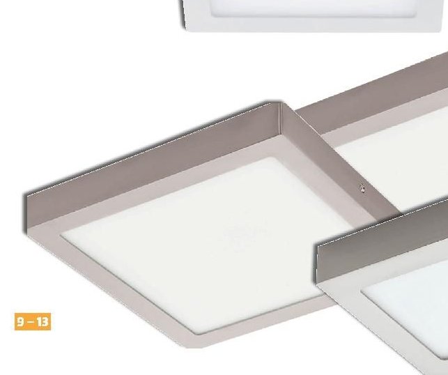 LED svítidlo Tinus 22 W, 2600 lm, 3000 K, hliníkový odlitek, matný nikl, rozměry: š 300 x d 300 x v 38 mm 23186378 - BAUHAUS akcniletaky.com