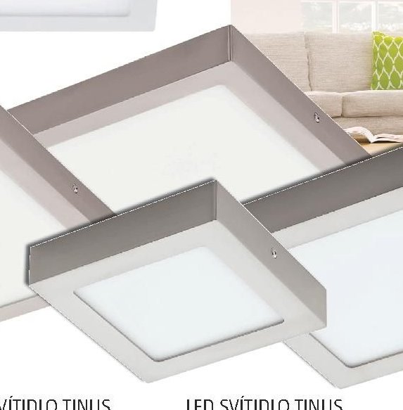 LED svítidlo Tinus 24 W, 2600 lm, 4000 K, hliníkový odlitek, matný nikl, rozměry: š 300 x d 300 x v 40 mm 24588065 - BAUHAUS akcniletaky.com