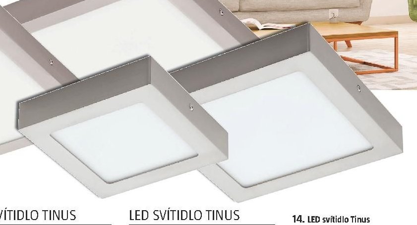 LED svítidlo Tinus 18 W, 2080 lm, rozměry: š 225 x d 225 x v 35 mm 24656661 - BAUHAUS akcniletaky.com