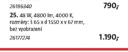 LED svítidlo 25 - BAUHAUS akcniletaky.com