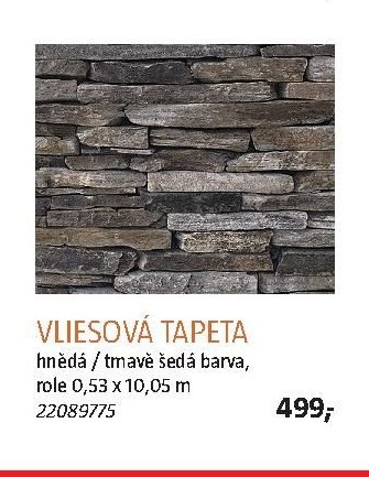 Vliesová tapeta, hnědá / tmavě šedá barva, role 0,53 x 10,05 m - BAUHAUS akcniletaky.com