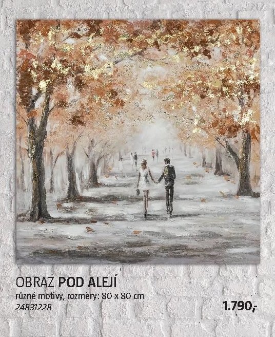 OBRAZ POD ALEJÍ - BAUHAUS akcniletaky.com