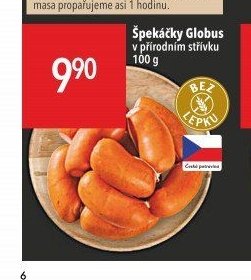 Špekáčky Globus