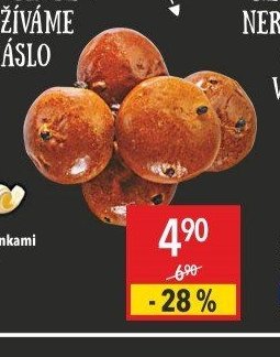 Bulka s rozinkami